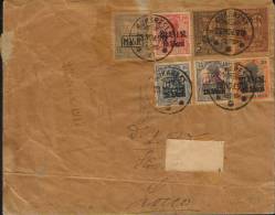 Romania-Envelope Censored Circulated In 1917-German Occupation In Romania - Cartas De La Primera Guerra Mundial