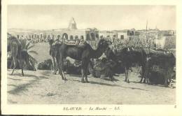 EL-OUED - Le Marché , Trés Bon état ( Voir Scan ) - El-Oued