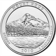 USA QUARTER (1/4 Dollar) 2010 D Mint "Mount Hood" UNC - 2010-...: National Parks