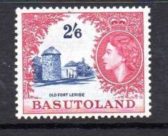 Basutoland QEII 1954 2/6d Old Fort, Leribe Definitive, Lightly Hinged Mint (A) - 1933-1964 Colonie Britannique