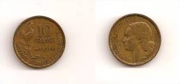 10 Francs - Guiraud - Bronze-Aluminiulm - ETAT TTB - 1951 - G 812 - F 363-4 - 10 Francs