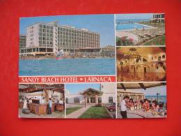 SANDY BEACH HOTEL LARNACA,STAMPS - Chypre