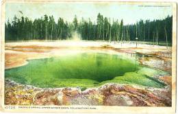 Emerald Spring, Upper Geyser Basin, Yellowstone Park - Yellowstone