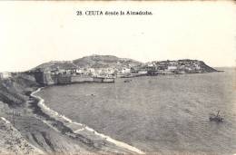 CEUTA  DESDE LA ALMADRABA - Ceuta