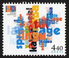 Europa Estonia 2001 MNH Stamp European Year Of Languages. Mi 396 - 2001