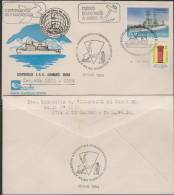 O) ARGENTINA 1994, ANTARTIC BASE ALMIRANTE IRIZAR, BOAT-BUZON, FDC USED. - Oblitérés