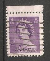 Canada  1953  Queen Elizabeth II  (o) 4c - Oblitérés