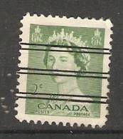 Canada  1953  Queen Elizabeth II  (o) 2c - Vorausentwertungen