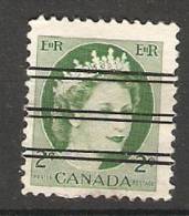 Canada  1954-62  Queen Elizabeth II (o) 2c - Préoblitérés