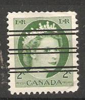 Canada  1954-62  Queen Elizabeth II (o) 2c - Precancels