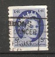 Canada  1954-62  Queen Elizabeth II (o) 5c - Markenrollen