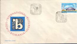 Romania-First Day Cover 1970-Bucharest International Fair - Andere & Zonder Classificatie