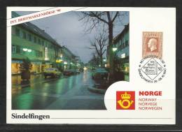 TOP!! SINDELFINGEN * INTERNATIONALE BRIEFMARKENBÖRSE 1990 * NORWEGEN 10 KRONEN **!! - Sindelfingen