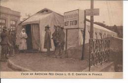 MILITARIA: AMERICAN RED CROSS, L.O.C. Canteen In France - Rode Kruis