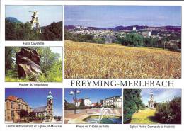 57 - Moselle - FREYMING - MERLEBACH  -  Format  10,5  X  14,8 - Freyming Merlebach