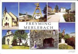 57 - Moselle - FREYMING - MERLEBACH  -  Format  10,5  X  14,8 - Freyming Merlebach