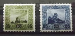 Liechtenstein 1954 YT 288_290 * Trace De Charniéres - Unused Stamps