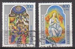 Z1871 - VATICANO SASSONE N°618/19 - VATICAN Yv N°636/37 - Used Stamps