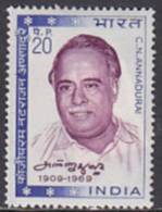 Indien 1966. C.N. Annadurai, Journalist (B.0456) - Unused Stamps