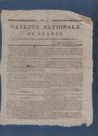 GAZETTE NATIONALE DE FRANCE 26 12 1795 - RUSSIE CHERSON - TURQUIE - LONDRES - ROUEN - CHOUANS LAVAL - ROCHEFORT - ANVERS - Journaux Anciens - Avant 1800