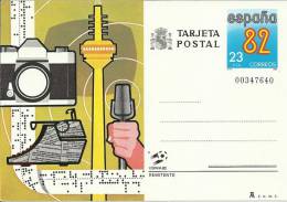 ENTERO POSTAL FOTOGRAFIA PRENSA INFORMATICA RADIO TELEVISION COMUNICACIONES  FUTBOL - Fotografie