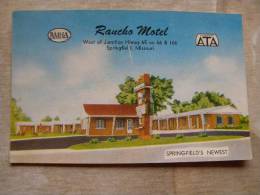 USA Rancho Motel Springfield Missouri    D100288 - Springfield – Missouri