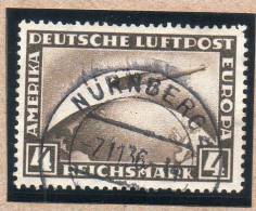 ALLEMAGNE : PA N° 37 ° - Airmail & Zeppelin