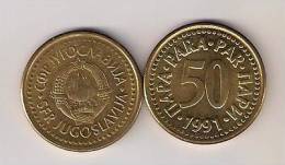 Yugoslavia 50 Para 1991. KM#141 - Joegoslavië