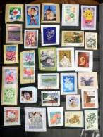 Japan - Japon - Mixed Selection Of Used Stamps On Paper - Various Years - Lot 57 - Collezioni & Lotti