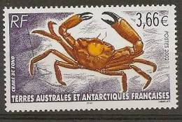 FRENCH ANTARCTIC TERRITORY  CRAB - Ungebraucht