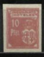 410-PRUEBA SELLO LOCAL FISCAL VALENCIA..RARO,GUERRA CIVIL,IMPUESTOS INQUILINATOS HOTELES 1 PESETA PROOF ESSAY ENSAYO LOC - Revenue Stamps