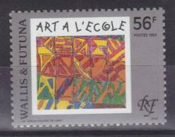 WALLIS Et FUTUNA 1993  --  Poste Yvert  N°  445  -- Neuf  Sans  Charnière --L´art à L´école -- Cote 1,70 €uros --- - Ungebraucht