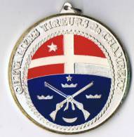 Médaille De Tir   Chambéry  Diamètre  60  Mm    X  Epaisseur   3  Mm - Sonstige & Ohne Zuordnung