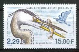 2001 Saint Pierre Et Miquelon Uccelli Birds Vogel Oiseaux Set MNH** Fo245 - Nuevos