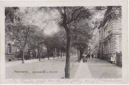 Inowrazlaw Bahnhof Straße Kasernen Wache Pickelhaube Hohensalza Inowroclaw 9.2.1917 Gelaufen - Posen