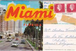 Miami, Special Postcard Including 12 Views - Miami