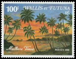 Wallis Et Futuna 1991 - Arbres, Palmiers, Paysages - 1v Neufs // Mnh - Neufs