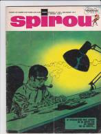 Magazine Spirou N°1589 De 1968 Remacle Franquin Will Peyo.. - Spirou Magazine