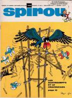 Magazine Spirou N°1585 De 1968 Salvérius Franquin Will Peyo.. - Spirou Magazine