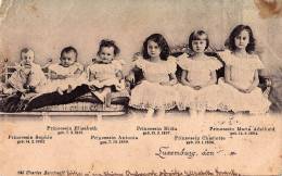 FÜRSTLICHE FAMILIE : PRINZESSIN MARIA ADELHEID / CHARLOTTE / HILDA / ANTONIA ... - CARTE POSTALE VOYAGÉE En 1904 (n-590) - Familia Real