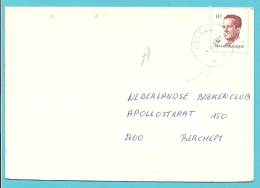 2085 Op Brief Met Sterstempel (Relais) * DESSEL 2 * - 1981-1990 Velghe