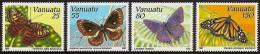 VANUATU  Papillons  Insectes(Yvert  N° 856/59) ** MNH Perforate - Papillons