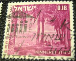 Israel 1971 Kinneret 0.18 - Used - Unused Stamps (without Tabs)