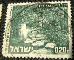 Israel 1971 Teldan 0.20 - Used - Used Stamps (without Tabs)