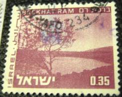 Israel 1971 Brekhat Ram 0.35 - Used - Oblitérés (sans Tabs)