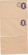 3 Diff., Combination, Unused** Normail, FDC 1974, Albino. 25p Cover, Postal Stationery Envelope, India - Enveloppes