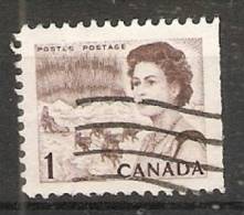 Canada  1967-72 Queen Elizabeth II  Perf. 12 (o) 1c - Single Stamps