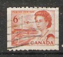 Canada  1967-72 Queen Elizabeth II  Perf. 10 (o) 6c - Markenrollen