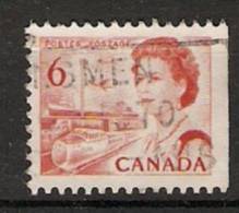 Canada  1967-72 Queen Elizabeth II  Perf. 12.5 X 12 (o) 6c - Francobolli (singoli)