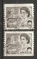 Canada  1967-72 Queen Elizabeth II  Perf. 12.5 X 12 (o) 6c - Francobolli (singoli)